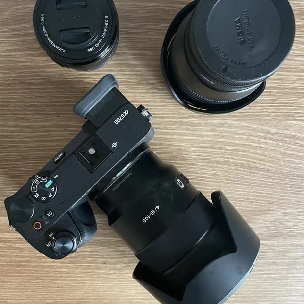 SONY A6700 외 렌즈 3종