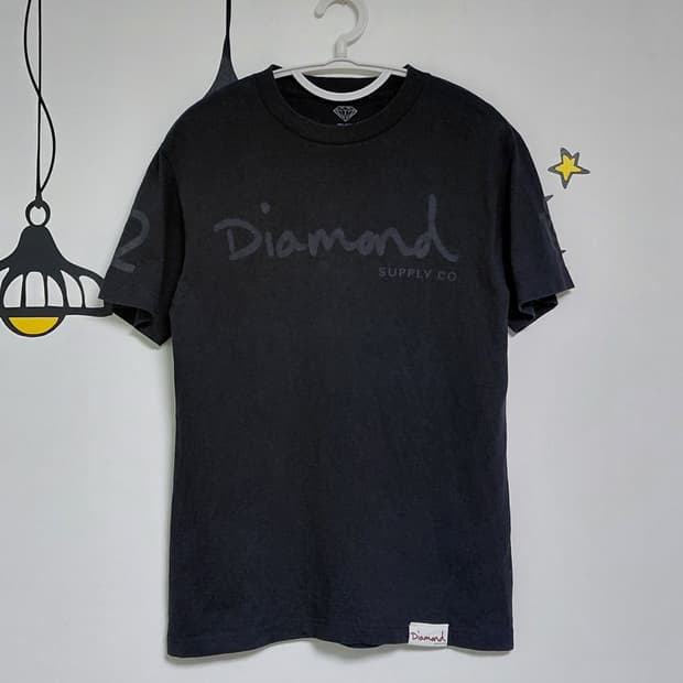 [S] Diamond Supply Co. 로고 반팔티셔츠 (USA)