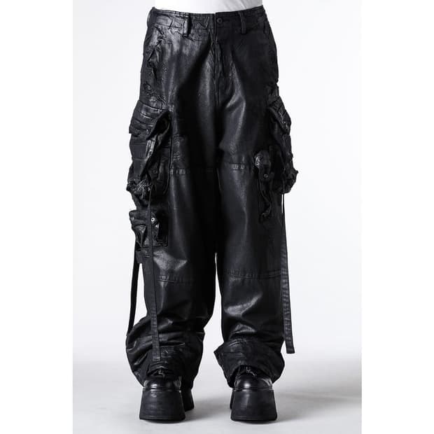 julius 25FW 가스마스크 팬츠 917pam1-c