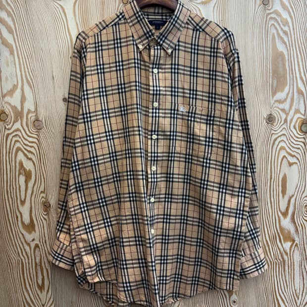 버버리 노바 체크 셔츠
