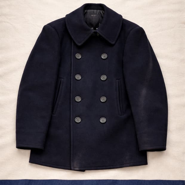 40's WW2 미 해군 10 버튼 피코트 95~100