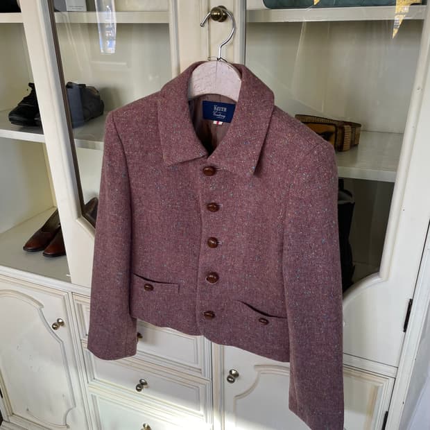 KEITH tweed short jacket 