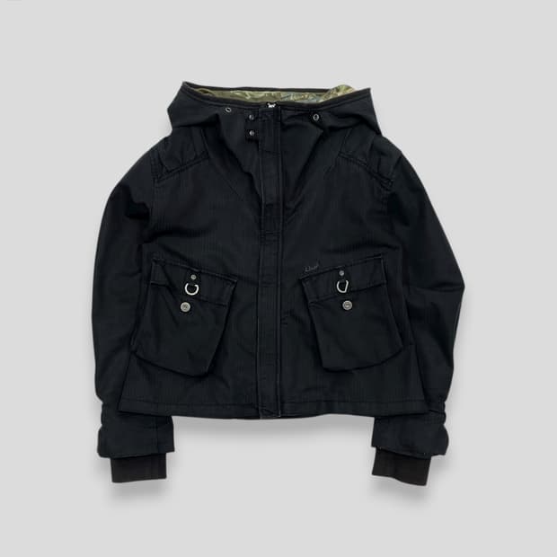 디젤 디테일 후드 자켓