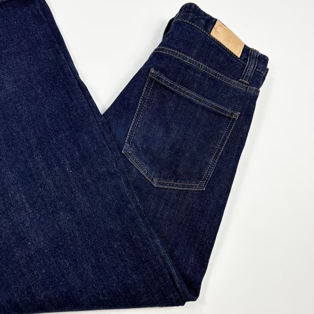 플랙진 x 메르고 콜라보 일자 데님 팬츠 (30인치)