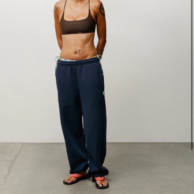 Stussy 비키니 탑 브라운