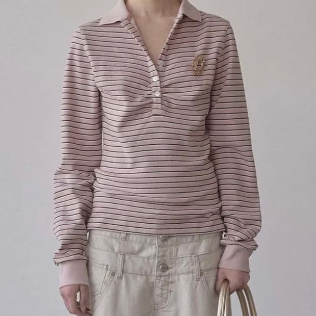 스컬프터 셔링 테니스 셔츠 XS