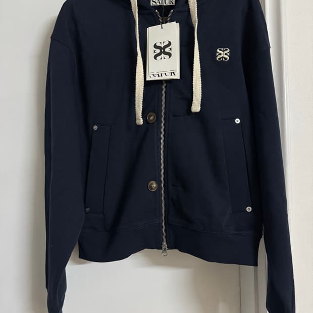 SATUR 테오 코튼 올데이 후드집업