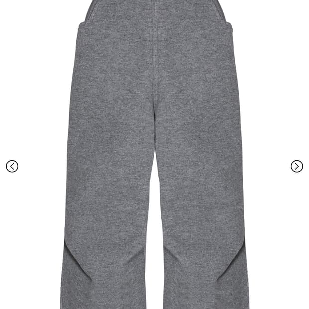 카미엔 코지 울 팬츠 그레이