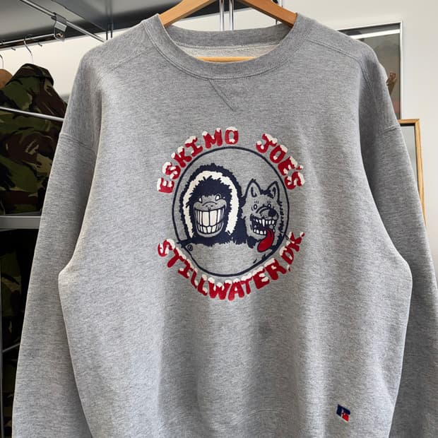 80s 러셀 빈티지 스웻셔츠 맨투맨 made in USA (L) 