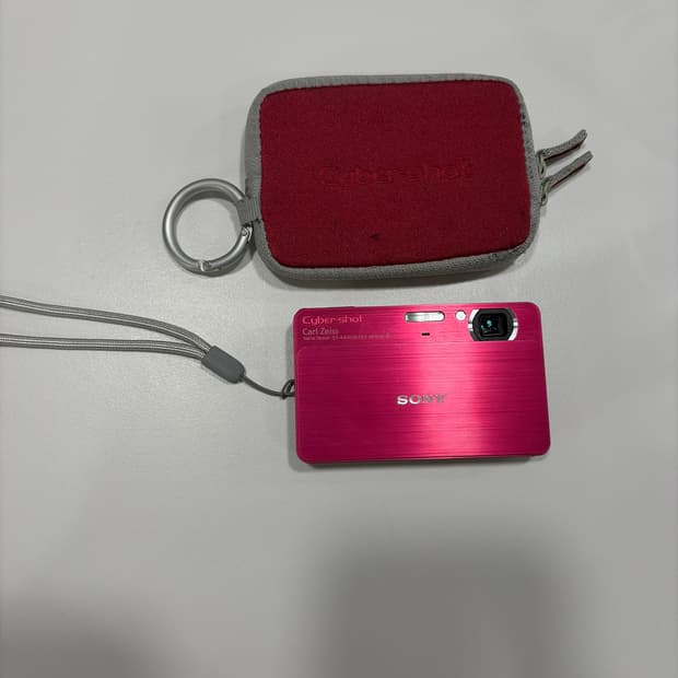 소니 사이버샷 핑크