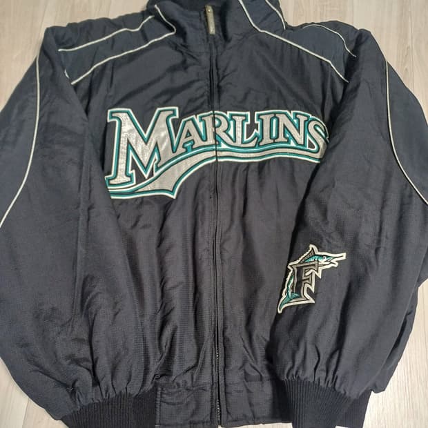 MLB 마제스틱 플로리다 말린스 자켓