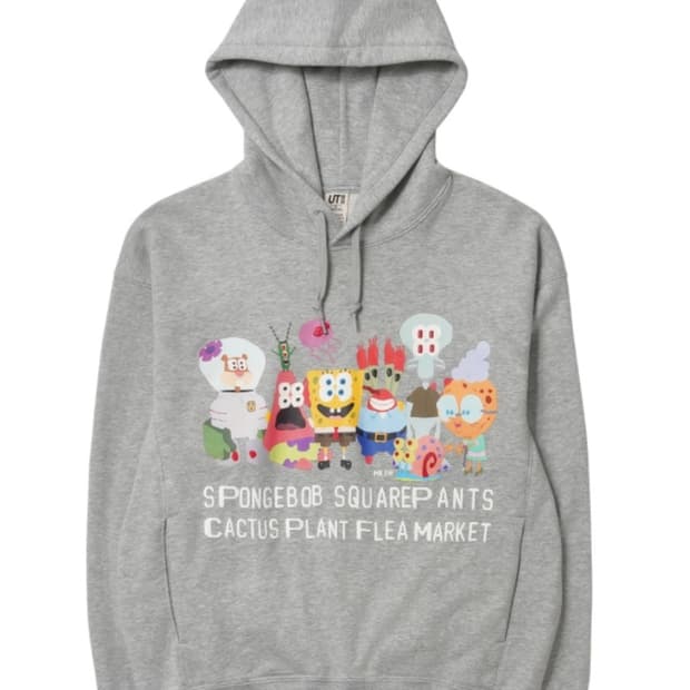 유니클로 스폰지밥 cpfm 후드티 L사이즈