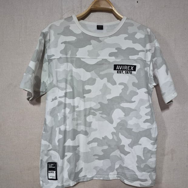 아비렉스 카모플라쥬 반팔 (L)