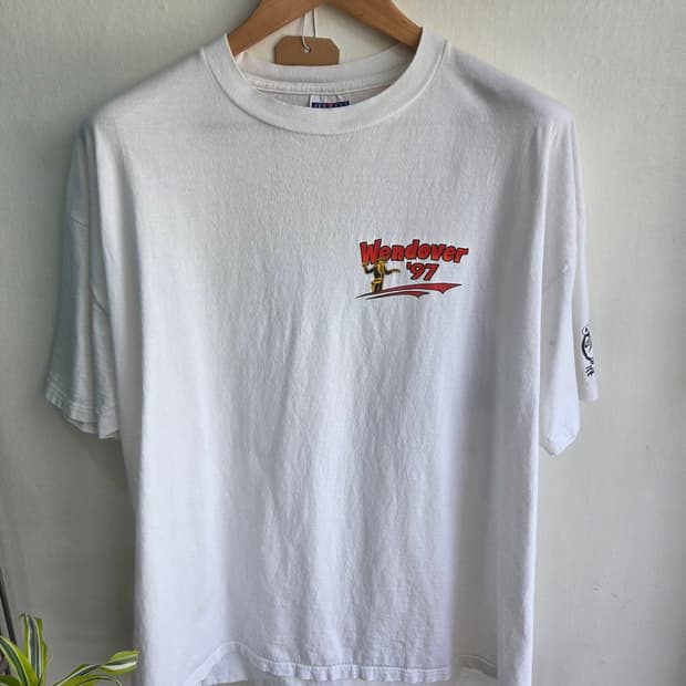 90s 미제 빈티지 Wendover '97 핫로드 카쇼 티셔츠