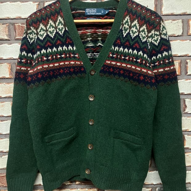 Polo Ralph Lauren 폴로 랄프로렌 - 90s 페어아일 가디건