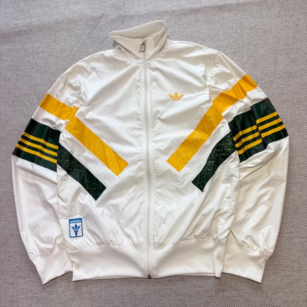 아디다스 올드스쿨 호주 국기 바람막이