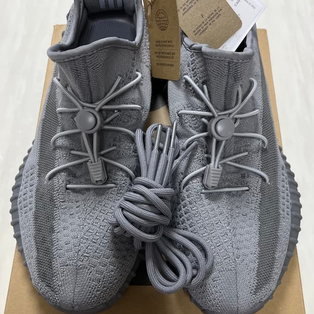 이지부스트 350v2 스틸 그레이 285 (실착 1회)