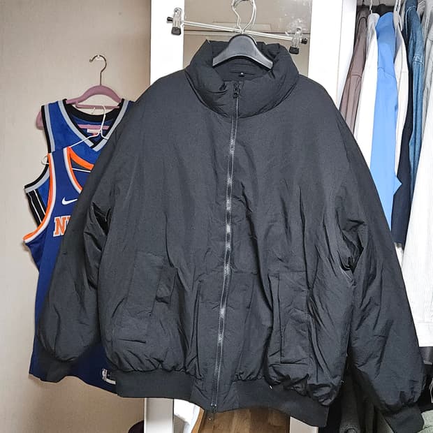 한섬eql) 블랙 패딩 XL