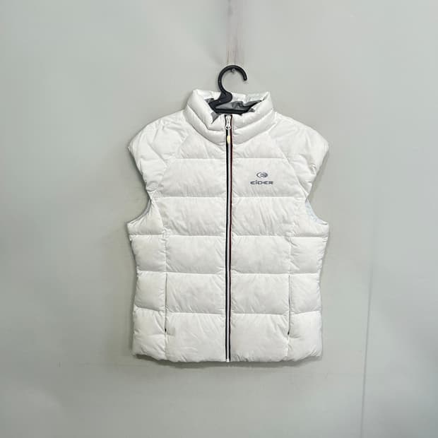 아이더 여성 오리털 패딩조끼 100 