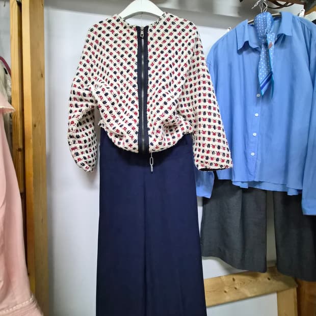 타임트위드집업. 산드로 슬랙스