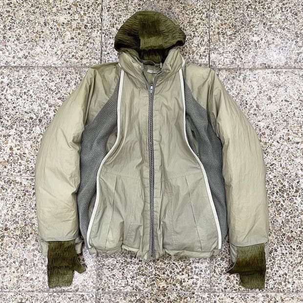 [3] xlim ep4 01 DOWN JACKET 패딩 그린색상