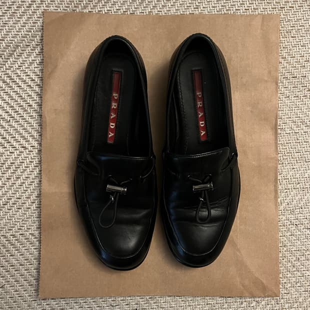 prada sports toggle loafer