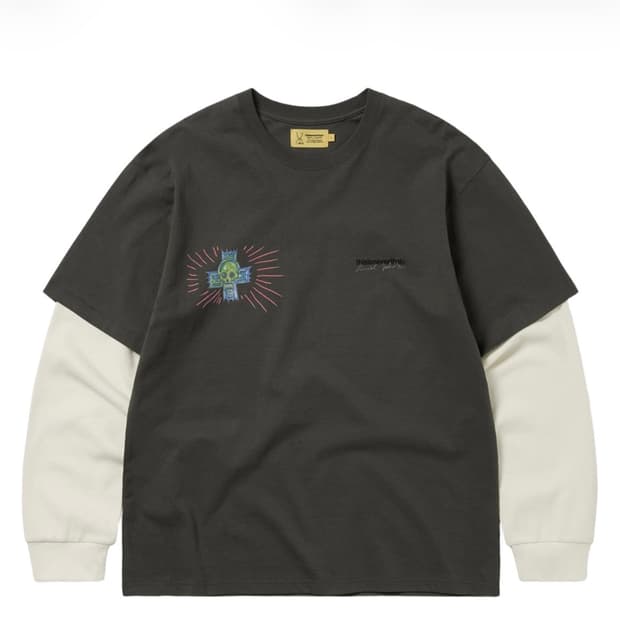 디스이즈네버댓(디네댓) X 다니엘 존스턴 레이어드 티 M