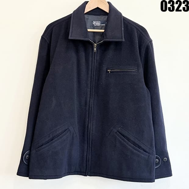 폴로 랄프로렌 울 집업 자켓 100 0323