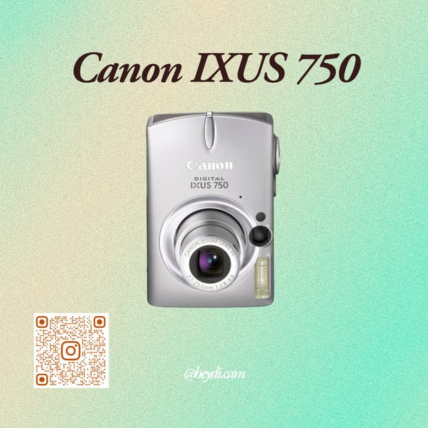 (아일릿 원희) 캐논 ixus750 IXY700 실버