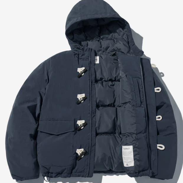 필루미네이트 더플 후드 패딩-네이비 S