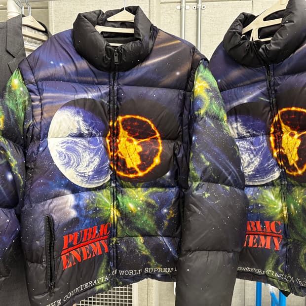 M 사이즈 슈프림x언더커버x퍼블릭에너미 패딩