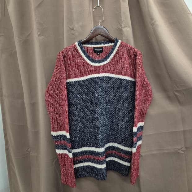 솔리드옴므 우영미 스트라이프 니트 105