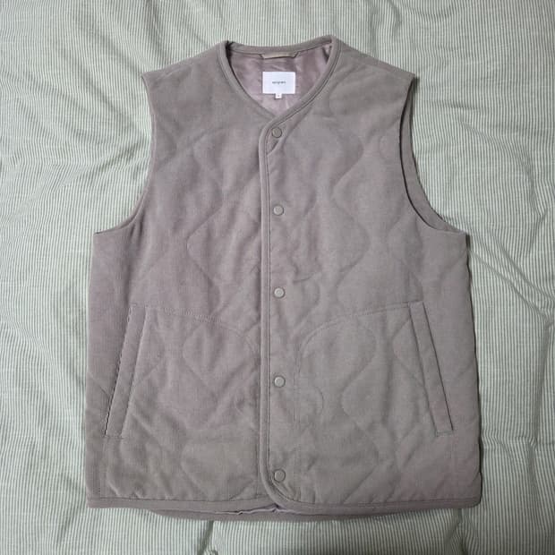 에피그램 코듀로이 퀄팅 베스트 L 카키브라운 / 조끼 시리즈