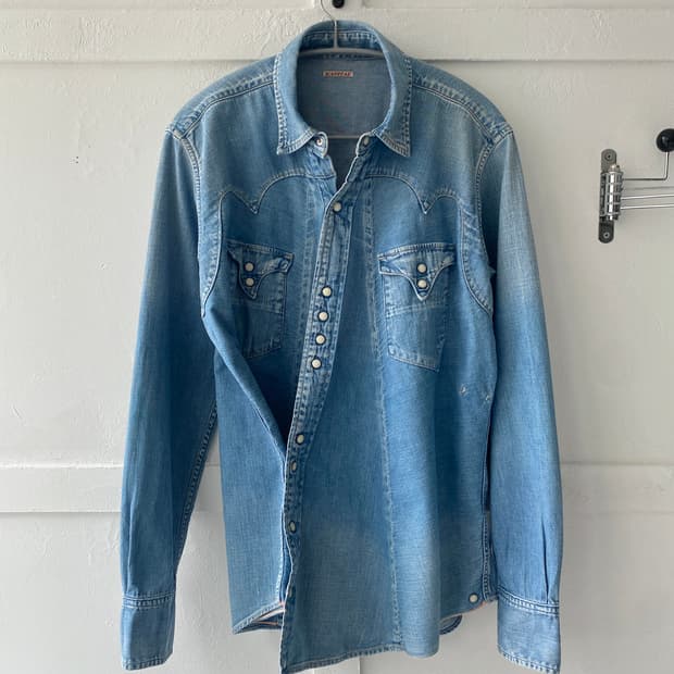 [Kapital] 스키야끼 데님 셔츠