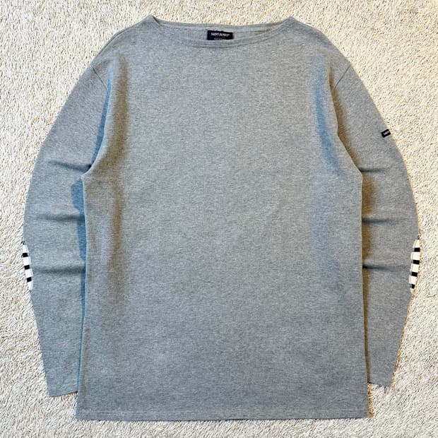 세인트제임스 SAINT JAMES 길도 엘보패치 긴팔 티셔츠