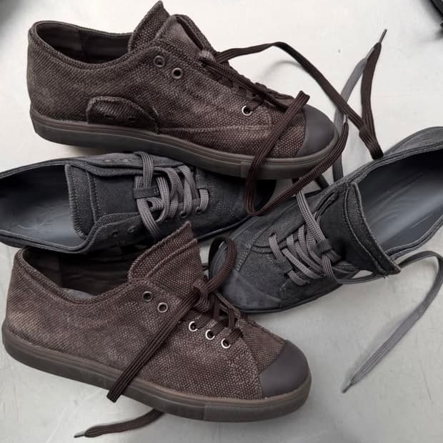 [250] NFS DOUBLE LAYERED SNEAKERS GREY