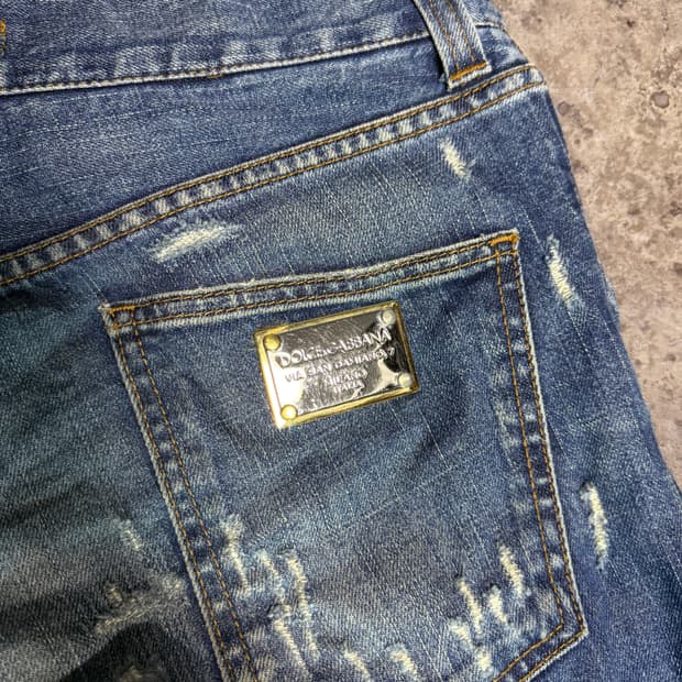 돌체앤가바나 데님 청바지
