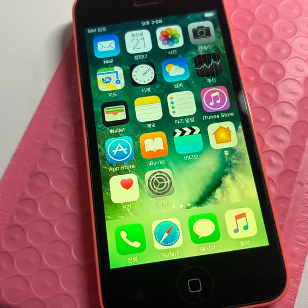 [5월 6일 예약구매] 아이폰 5c 핑크 16기가 #9602