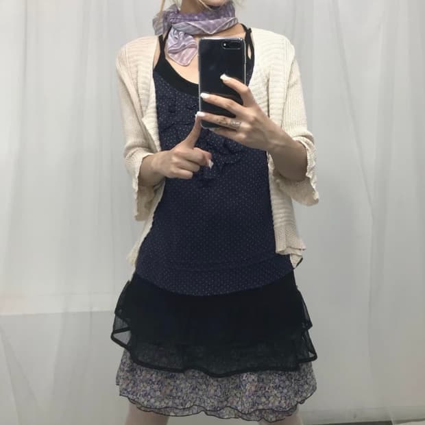 빈티지 코디셋 set 세트 모리걸 플라워 여리룩 ♥