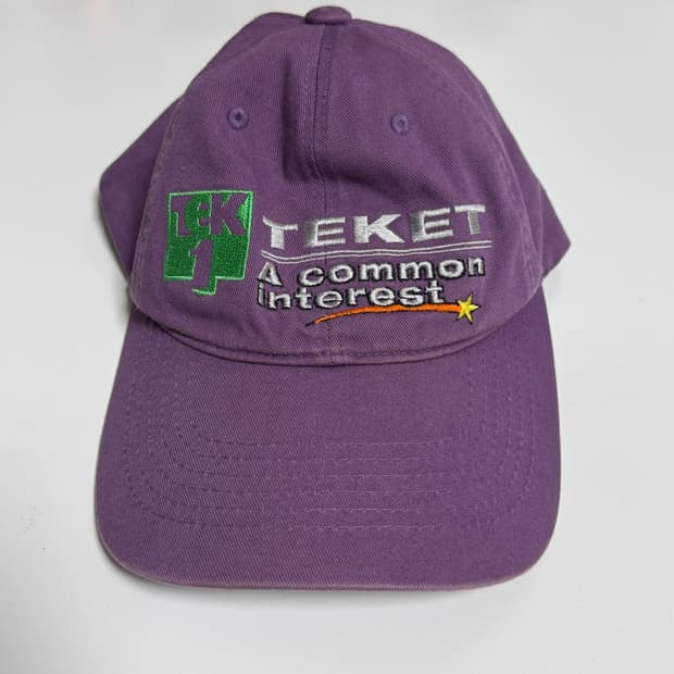 테켓 sharing cap purple 볼캡