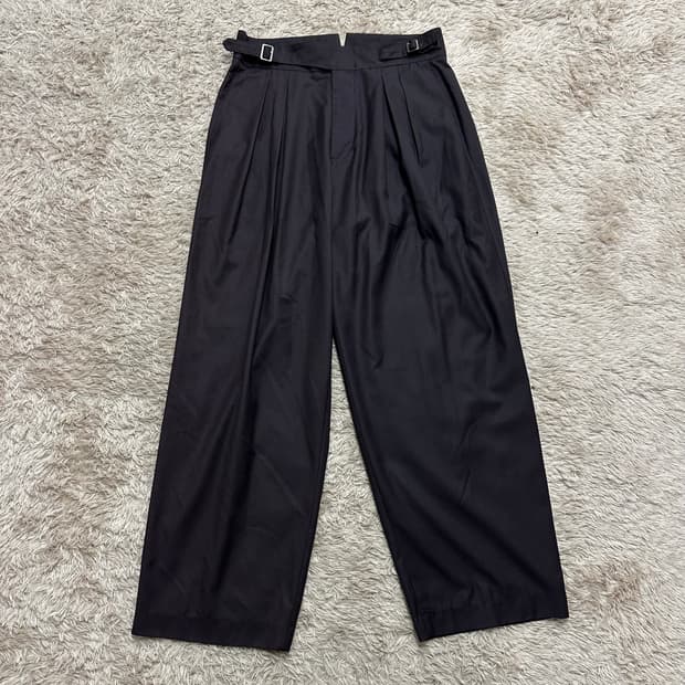 로드존그레이 와이드 슬랙스