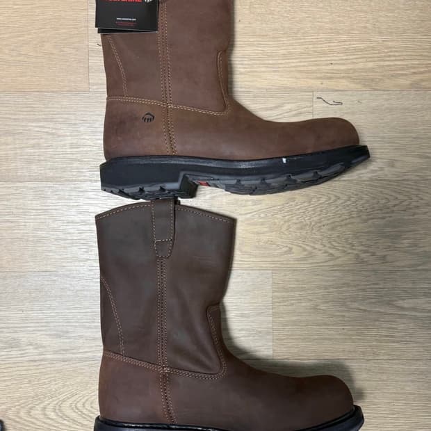 울버린 웰링턴 스틸토 워크부츠 9EW 275