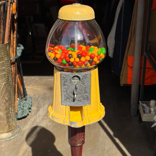 빈티지 소품 미국 캔디머신