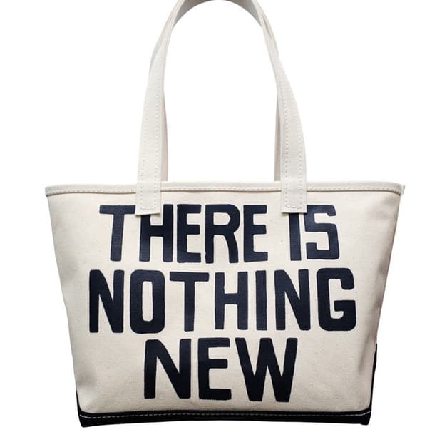 [OS] 컬렉트피시스 THERE IS NOTHING NEW 토트백