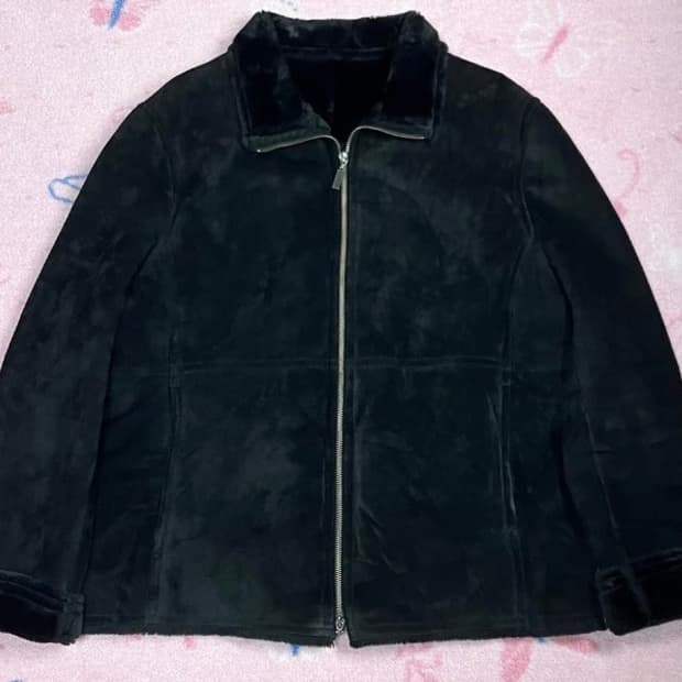 FICCE black pigskin fur mustang jacket
