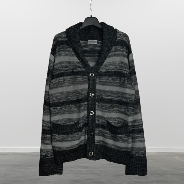 LOUIS CHAVLON 스트라이프 니트 가디건 