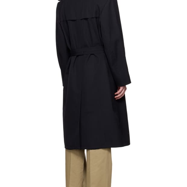 마르지엘라 벨티드 트렌치코트