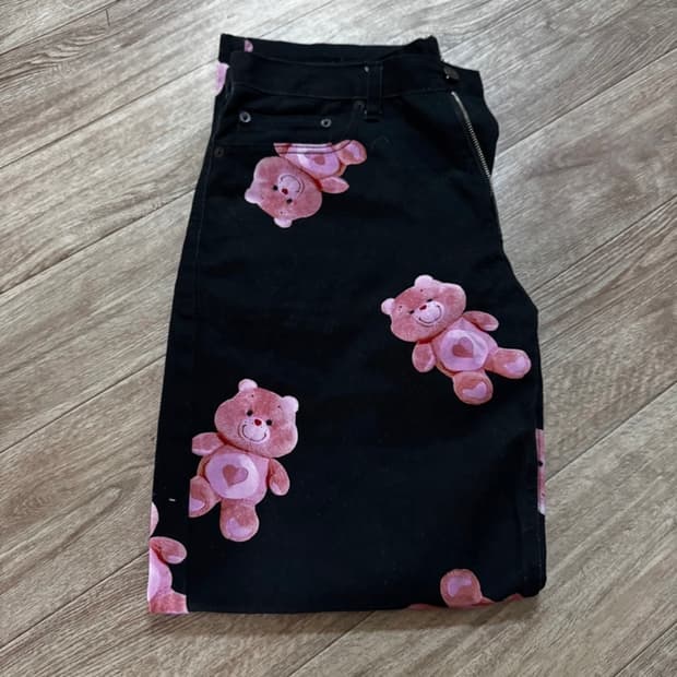 라퍼 테디베어 곰돌이 팬츠