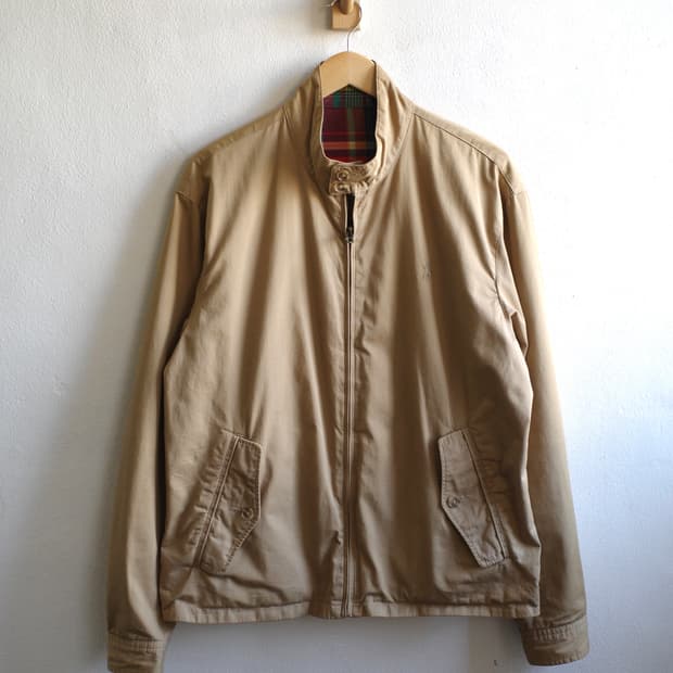 폴로 리버시블 치노 마드라스 자켓