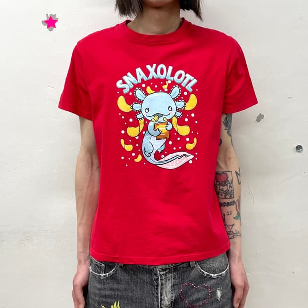 Fish cutie red t-shirt
